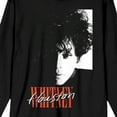 thumbnail image 2 of Whitney Houston Portrait Men's Black Long Sleeve Shirt-Medium, 2 of 3