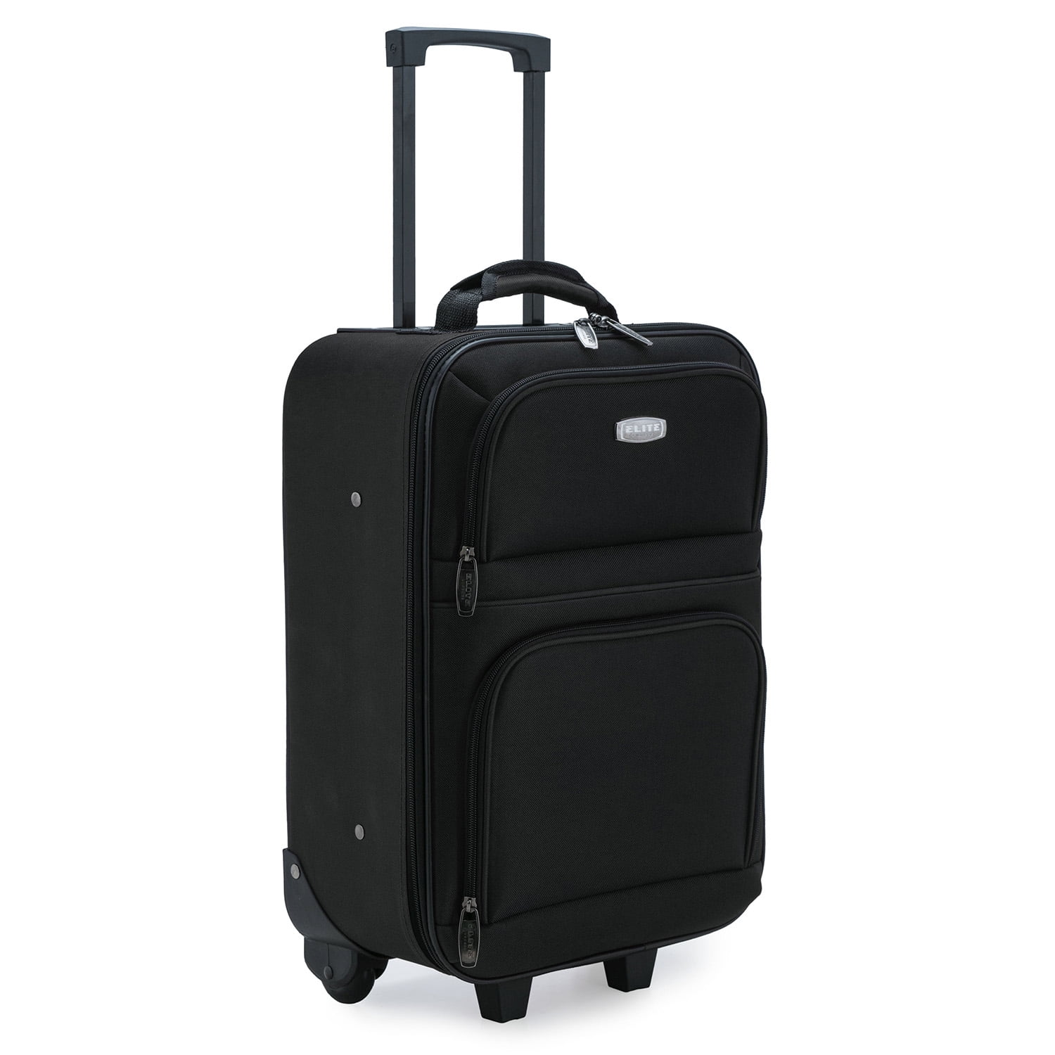 black rolling carry on luggage