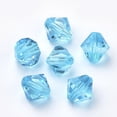 thumbnail image 2 of Dsseng Transparent Acrylic Beads Frosted Bead in Bead Flower Mixed Color, 2 of 3