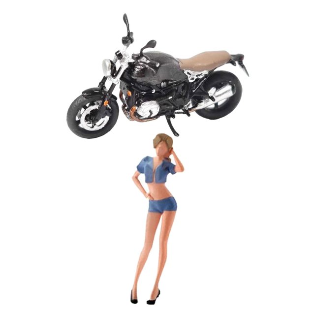 Conjunto de Miniaturas de Motocicletas a Escala 1/64 para Aficionados a la Colección