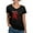 Black, variant on CafePress - Asian Dragon Women's V Neck Dark T Shirt - Women's V-Neck Dark T-Shirt