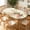 Blush Garden Flower, variant on ARTSLION Elastic Tablecloth For Oval Tables, Waterproof Tablecover For Up To 60x84in Oval Table Cover, Dining Tablecover For Indoor And Outdoor, Holiday, Lemon