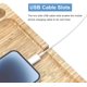 thumbnail image 5 of Bedside Shelf for Bed, Bedside Tray Table for Dorm Room Top Bunk Bed and Lofts, Floating Nightstand Organizer Storage Table, Bed Shelf with Organizer for iPad and Earbuds and Cable Catch, Na, 5 of 5