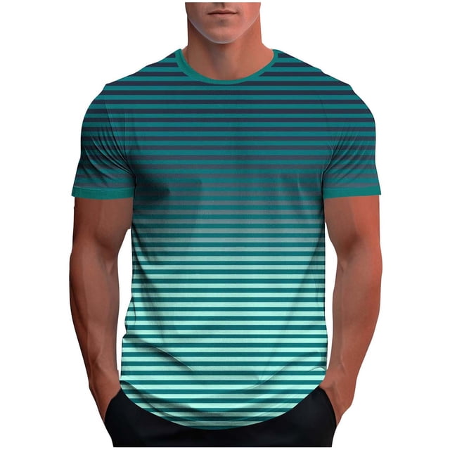 Usted Es Más Que una Prueba de Puntuación de la Camisa de la Moda Casual Impresión Deportiva Camiseta de Manga Corta Cuello Redondo para los Hombres, Blusa de Poliéster para Uso Diario Al Aire Libre