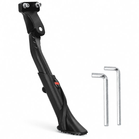 VERDANO Bike Kickstand 24"-29",Adjustable Non-Slip Electric Bike Kickstand Kick Stand for Ebike Mountain Bike Adult Bikes with 2 Holes Adjustable Bike Kickstand (40Mm)