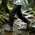 thumbnail image 2 of HAiming Plus Size Hiking Pants for Women Waterproof Elastic Waist Loose Casual Pants Vacation Athletic Workout Pants, 2 of 7