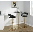 thumbnail image 2 of LumiSource Posh Adjustable Barstool - Set of 2, 2 of 6