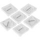 thumbnail image 2 of SHANY Juego de esponjas de silicona Stay Jelly &ndash; 6 esponjas transparentes y no absorbentes para una aplicaci&oacute;n impecable con base, 2 of 8