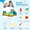 thumbnail image 4 of Costway Inflatable Water Slide with 2 Long Slides Pool Climbing Walls Blower Excluded, 4 of 10