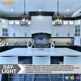 thumbnail image 5 of Sunlite LED B13 Decorative Chandelier Light Bulb, 7 Watts (60W=), 500 Lumens, 120 Volts, Dimmable, E26 Base, 90 CRI, ETL Listed, Torpedo Clear, Title-20, 5000K Daylight, 6 Pack, 5 of 6