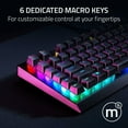 thumbnail image 4 of Razer BlackWidow V4 X Gaming Keyboard (PC), 4 of 9