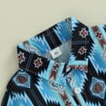 thumbnail image 5 of Okbabeha Toddler Baby Western Clothes Boy Long Sleeve Button Down Shirt Cow Print Blouse Tops Boys Fall Outfits, 5 of 8