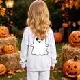 thumbnail image 6 of NIEWTR Halloween Shirt for Toddler Boy Girl Pumpkin Ghost Face Crewneck Short Sleeve Tshirt for Kid Halloween Clothes Top(11-12 Years), 6 of 9