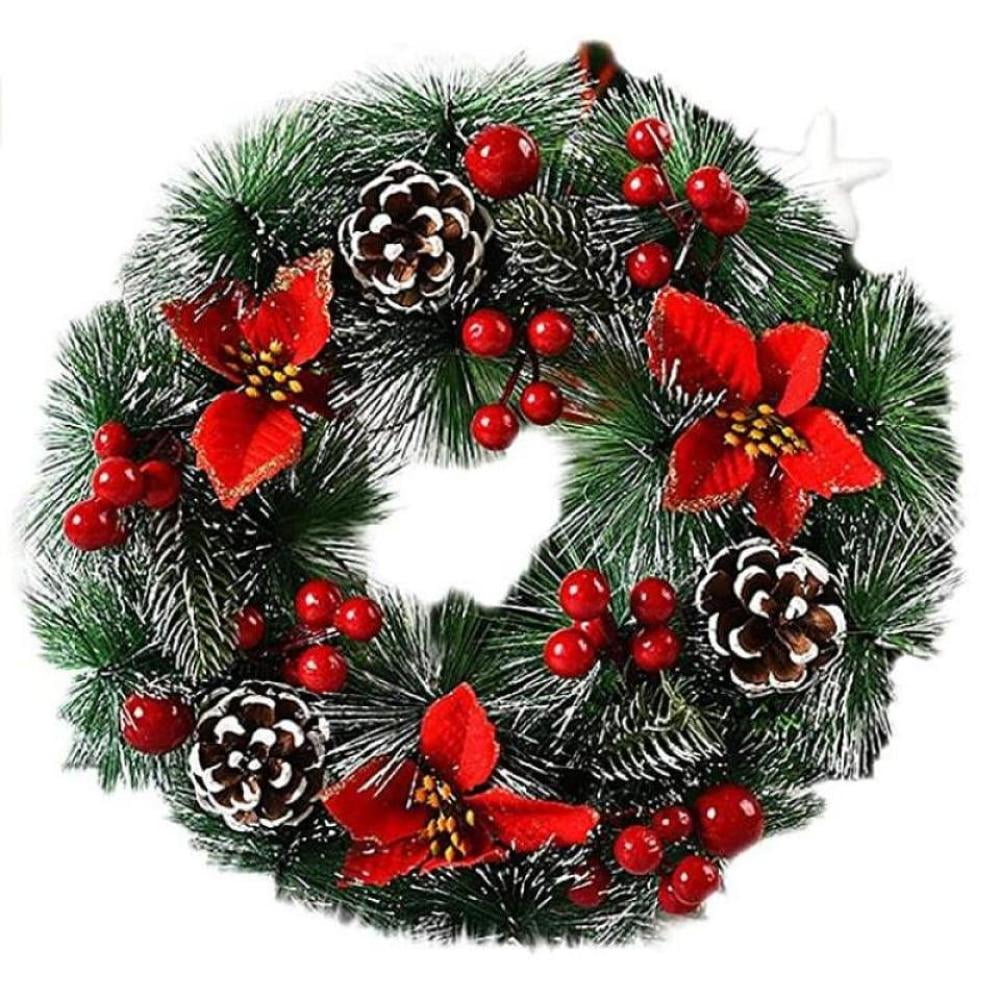 Christmas wreath, door wreath Christmas Christmas decoration wreath