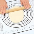 thumbnail image 2 of Baking Mats Sheet -Hazel Tech Non-slip Silicone Pastry Mat Extra Large for Silicone Baking Mat, Counter Mat, Dough Rolling Mat,Oven Liner,Fondant/Pie Crust Mat, 2 of 6