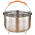 thumbnail image 4 of Bestonzon Kitchen Steamer Rack Stainless Steel Steamer Basket Rice Cooker Steam Rack Food Steaming Holder, 4 of 6