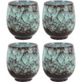 thumbnail image 1 of 4pcs Ceramic Tea Cup Ceramic Teacup Small Tea Cup Ceramic Tea Cup Tea Ware for Tea Room Ceramic Tea Cup Tea Cup Tea Container Chinese Tea Holder Kung Fu Tea Ware, 1 of 8