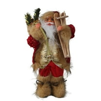 24" Christmas Santa Claus Doll Gift Toy Home Table Decoration Collectible Figurines For Xmas Holiday