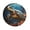 style-2, variant on Oil Painting of A Sea Turtle with Coral And Sea Shells Spare Tire Cover Sea Turtle Swimming Fantastic Seaworld Weatherproof Wheel Protectors for Camper Truck Travel Trailer 12inch