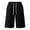 Black, variant on Men’s Relaxed Fit Elastic Waist Casual Shorts for Outdoor Activities Lounge Wear Drawstring Adjustable Athletic Shorts Dark Green XL