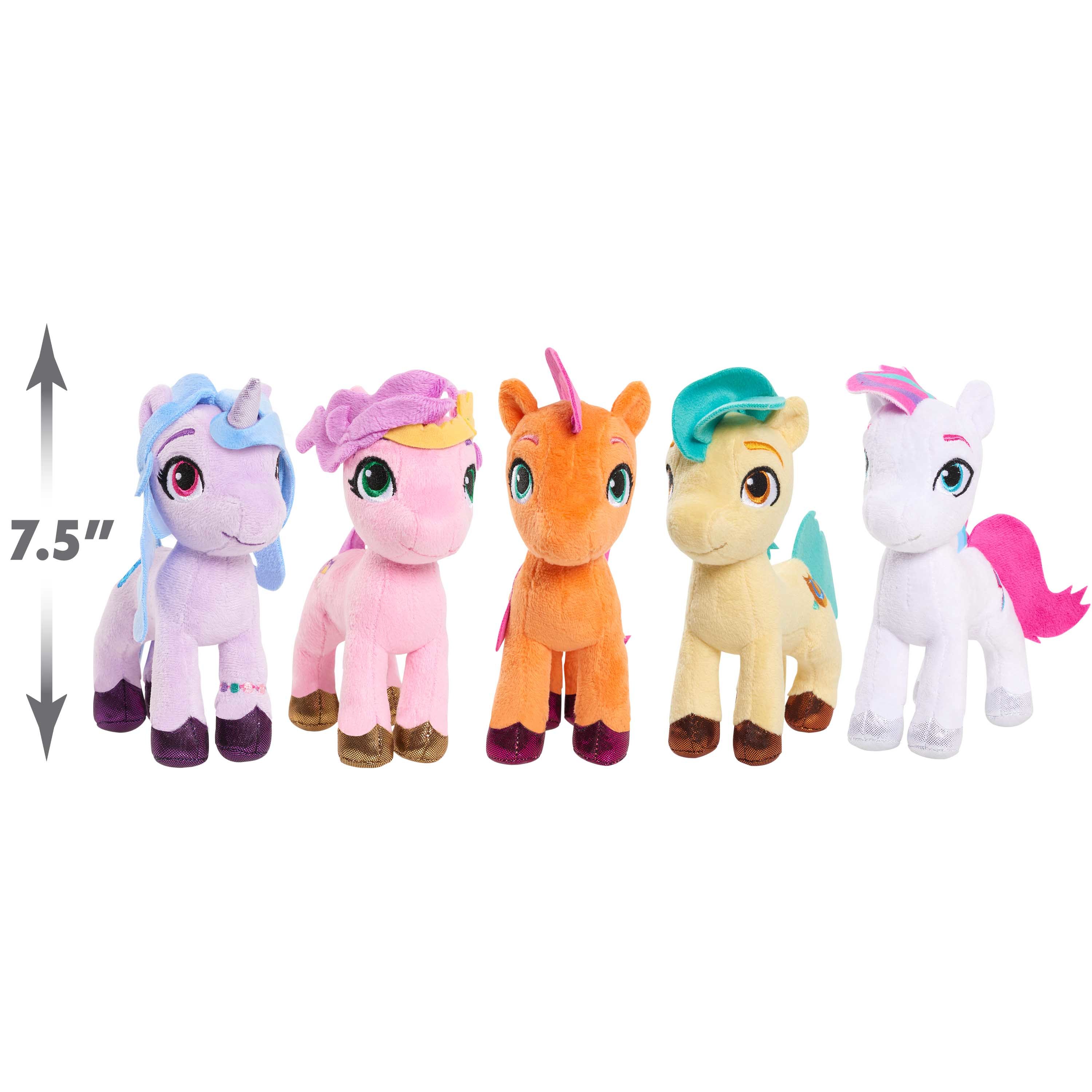 My Little Pony Small Plush Friendship Set, Stuffed Animals Horses, Includes Sunny Starscout, Izzy Moonbow, Hitch Trailblazer, Pipp Petals, and Zipp Storm, Kids Toys for Ages 3 up - image 3 of 20