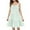 #A07-Green, variant on Abcomgle Girls Summer Dress Size 14-16 Casual Spaghetti Strap Sleeveless Girls Cami Dresses Polka Dot A-Line Sundresses Beach Tiered Dresses for 4-14t Kidss,Army Green