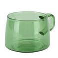 thumbnail image 3 of Glass Mug, Coffee Mug Easy Clean Borosilicate Glass With Handle For Milk For Latte For Home, 3 of 8