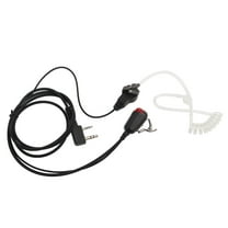 2pin Acoustic Earpiece, Radio Earpiece Wear Resistant Professional Design  For 2 Way Radio Wakie Talkie