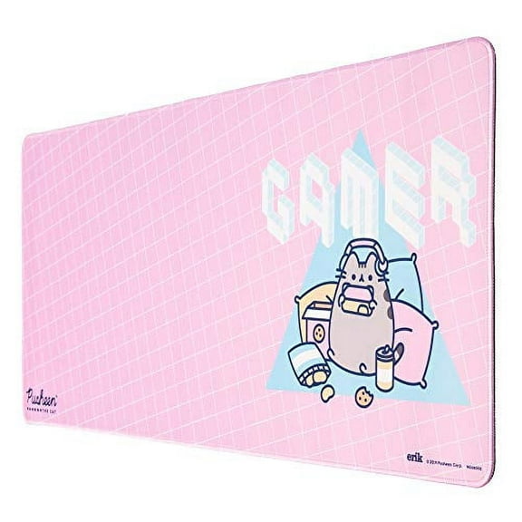 ERIK - Pusheen Rose Collection XXL Mouse Mat - Desk Pad - 80 x 35cm