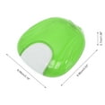 thumbnail image 4 of Unique Bargains 1 Pc Braces Box Shell-shaped Braces Storage Box Light Green, 4 of 5