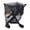 Star with net, variant on Infant High Landscape Strollers Sunshade Baby Pram Shade Protections Guard Unisex Toddler Pushchair Cart Top Awning