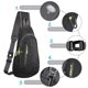 thumbnail image 5 of Bolso tipo Bandolera TITECOUGO Liviano Unisex Negro, 5 of 6