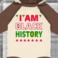 thumbnail image 4 of Inktastic I Am Black History Boys or Girls Long Sleeve Baby Bodysuit, 4 of 5