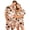Peach, Orange, Black, White, variant on QASIEATN Halloween Pajamas Couples Pumpkin Print Button Down Soft 2 Piece Short Set Casual Loungewear Set