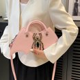 thumbnail image 4 of Bolso Hombro Con Murciélago para Mujer Bolso Hecho A Mano para Mujer Y Niña (rosa), 4 of 9