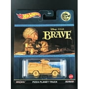 Hot Wheels Premium - Pixar - Brave Pizza Planet Truck (Wooden Variant)