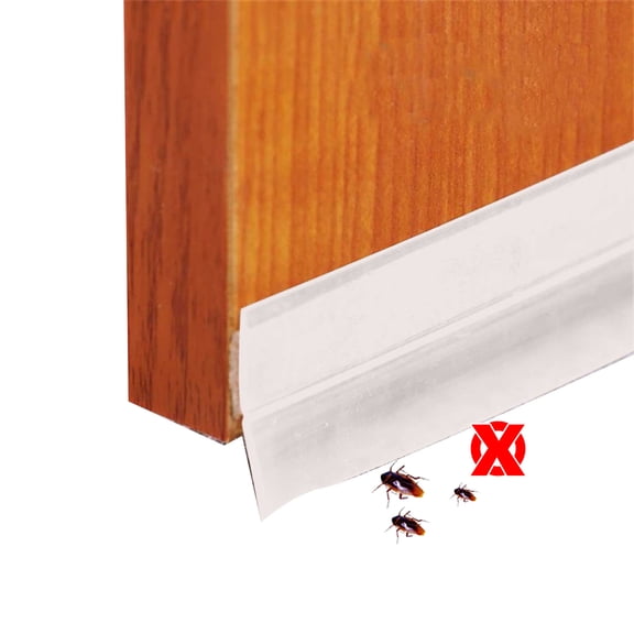 Cosmug Door Seal Strip Weatherstripping Draft Stopper Soundproof Insulation Windproof Weather Strip Self Adhesive Window Gap Sealer Dust Bug Insect Blocker Energy Saving Weatherproof Tape