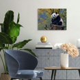thumbnail image 3 of Acheng Happy Panda Cub Cute Animal Poster Print Art Picture 10749 Poster Canvas Prints Wall Art For Home Office Decorations  16x12inch, 3 of 6
