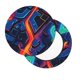 thumbnail image 2 of Balery Neon City Map Fundas de asiento para taburete de bar redondo de tela de terciopelo ajustables que protegen de arañazos y manchas para sillas de 14 a 17 pulgadas.-13 inch, 2 of 7