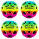 thumbnail image 2 of Bola con agujeros de alto rebote, juguete divertido para niños, bola con agujeros para niños (playa), 2 of 2
