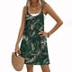 thumbnail image 3 of Falda Midi de Cintura Elástica Alta de la Mujer Falda de Pantalones Cortos Deportivos Elegantes de Tenis de Cintura Alta de San Patricio, 3 of 7