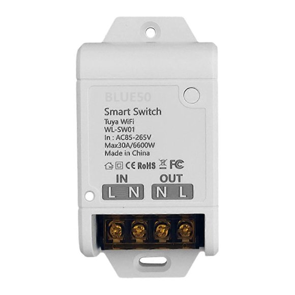 WIFI Smart Switch 30A High Power App Remote Home Automation Socket Voice Lamps and Lanterns Smart H
