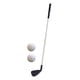 thumbnail image 5 of Palo de Golf con 2 pelotas de Golf, mango telescópico antideslizante, cuña de Golf para diestros, eje de Metal para regalo de Golf para padres e hijos Niños, 5 of 8