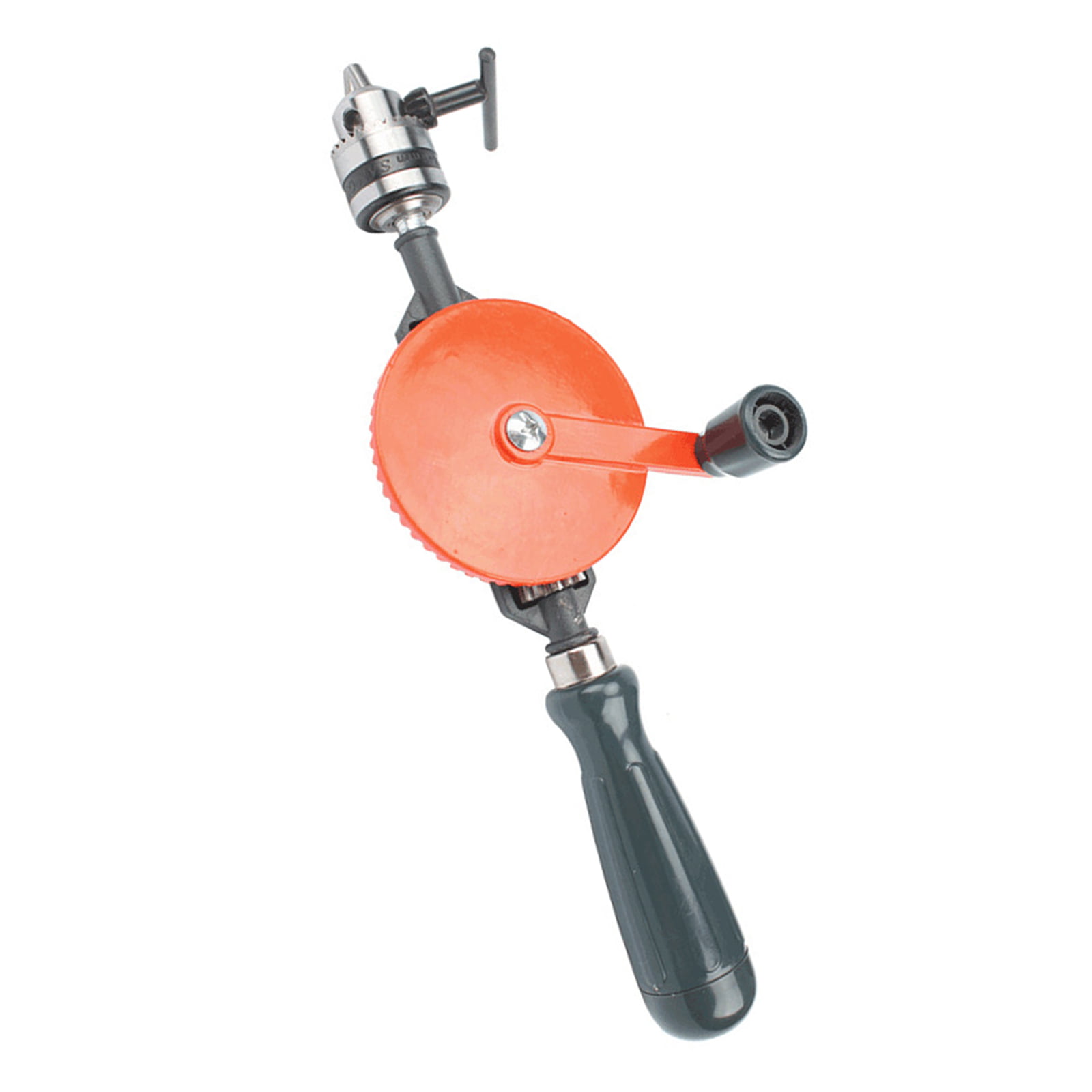AMTECH HAND DRILL with DOUBLE PINION MECHANISM & WOODEN HANDLE 3 YEARS WARRANTY 