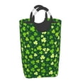 thumbnail image 2 of Kll Happy St. Patrick'S Day Laundry Hamper,Large Canvas Fabric Lightweight Storage Basket Toy Organizer Dirty Clothes Collapsible Waterproof For College Dorms,Children Bedroom,Bathroom, 2 of 6
