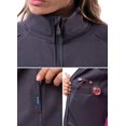 thumbnail image 4 of Adar Pro Scrubs For Women - Bonded Fleece Scrub Warm-Up Jacket, 4 of 6