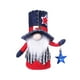 thumbnail image 2 of 4 de julio de 2024 Día de la Independencia de los Estados Unidos El muñeco enano sin rostro con estrella de cinco puntas a rayas Lote de decoración de muñeco Rudolf, 2 of 4