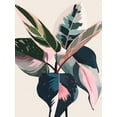 thumbnail image 2 of Urban Road 15x18 White Modern Wood Framed Museum Art Print Titled - Pink Ficus Poster, 2 of 4