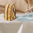 thumbnail image 3 of HELLHERO Daisy Floral Pattern Portable Steamer Travel Organizer Large Size Easy to Store and Carry Compatible with Full-Size Irons and Accessories, Case Only, 3 of 6