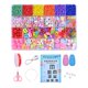 thumbnail image 3 of Cuentas de colores sueltas de alambre elástico con letras, cuentas cuadradas, cuentas redondas para manualidades. Estilo A, 3 of 9